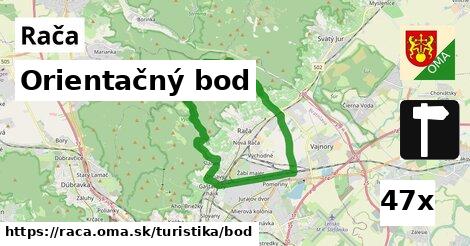 Orientačný bod, Rača