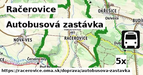 Autobusová zastávka, Račerovice