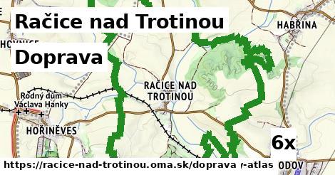 doprava v Račice nad Trotinou