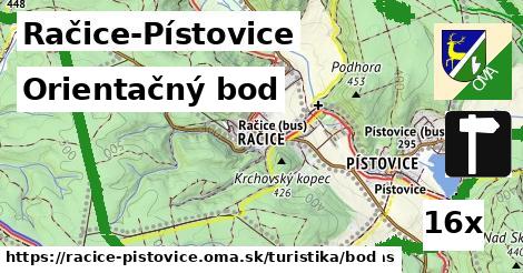 Orientačný bod, Račice-Pístovice