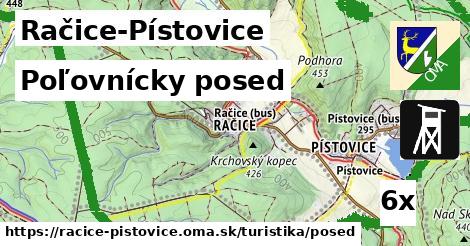 Poľovnícky posed, Račice-Pístovice