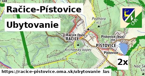 ubytovanie v Račice-Pístovice