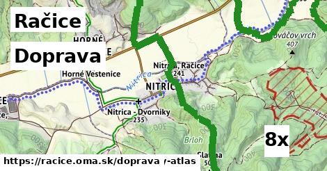 doprava v Račice