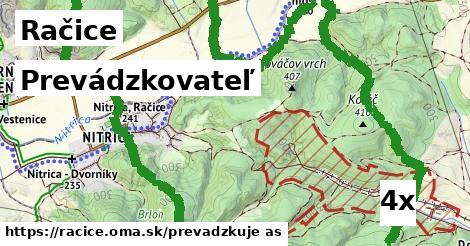 prevádzkovateľ v Račice