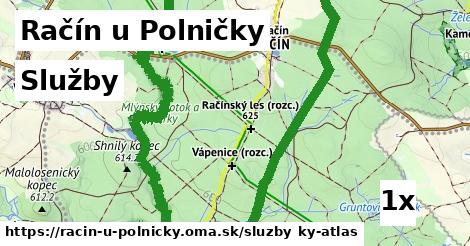 služby v Račín u Polničky