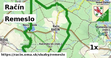 remeslo v Račín