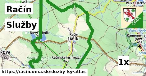 služby v Račín