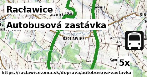 autobusová zastávka v Racławice