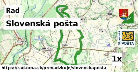 Slovenská pošta, Rad