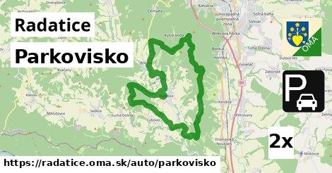 Parkovisko, Radatice