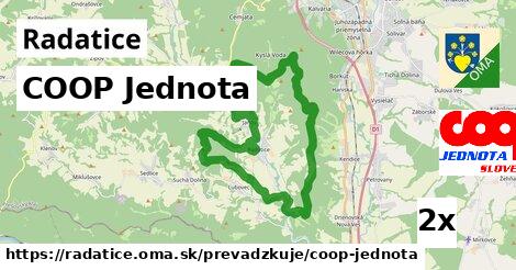 COOP Jednota, Radatice