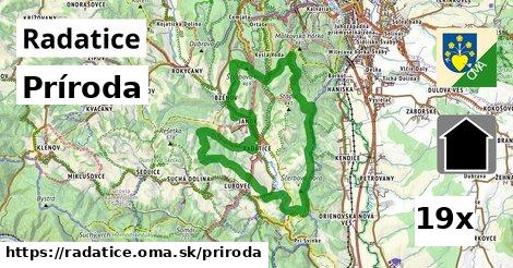 príroda v Radatice