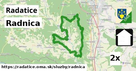 Radnica, Radatice