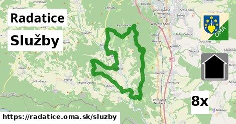 služby v Radatice