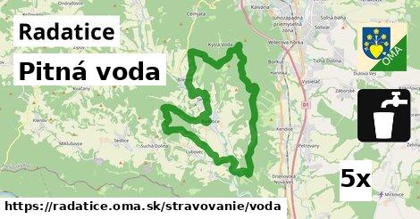 Pitná voda, Radatice