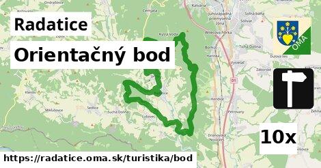 Orientačný bod, Radatice