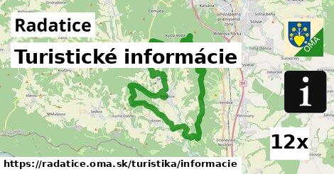 Turistické informácie, Radatice