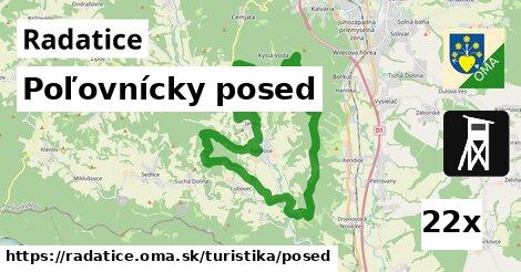 Poľovnícky posed, Radatice