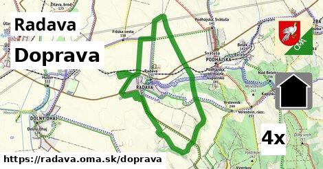 doprava v Radava