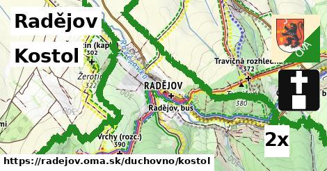 Kostol, Radějov