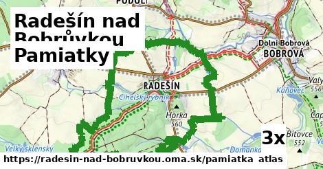 pamiatky v Radešín nad Bobrůvkou