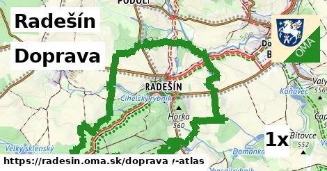 doprava v Radešín