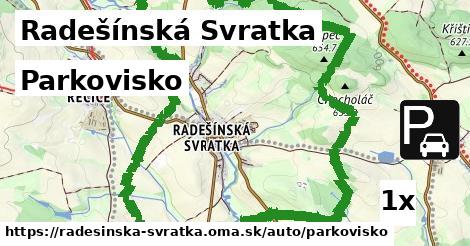 Parkovisko, Radešínská Svratka