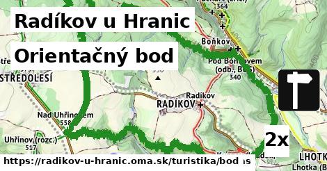 orientačný bod v Radíkov u Hranic