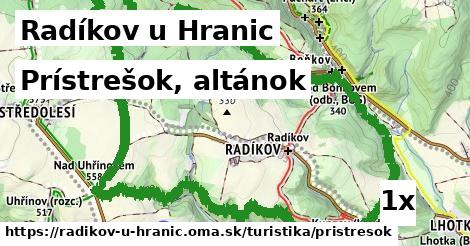 Prístrešok, altánok, Radíkov u Hranic