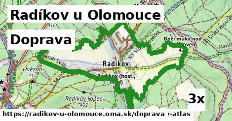 doprava v Radíkov u Olomouce