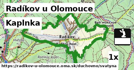 Kaplnka, Radíkov u Olomouce