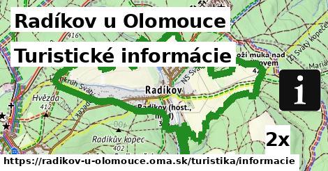 Turistické informácie, Radíkov u Olomouce