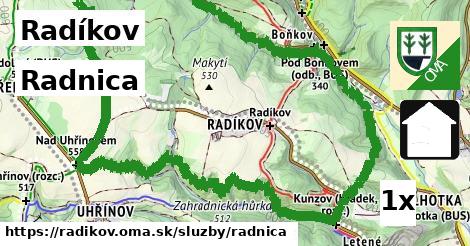 radnica v Radíkov