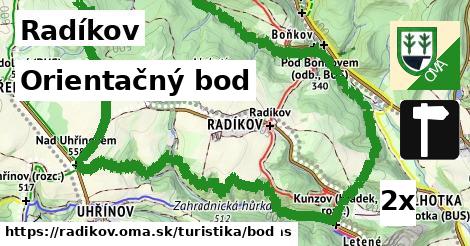 Orientačný bod, Radíkov