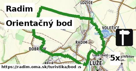 Orientačný bod, Radim