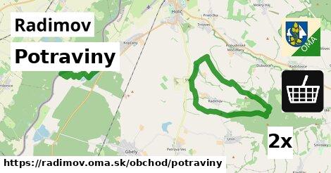 Potraviny, Radimov