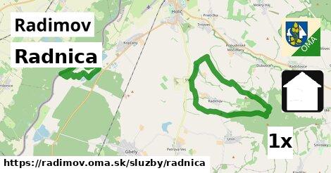 Radnica, Radimov