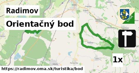 Orientačný bod, Radimov