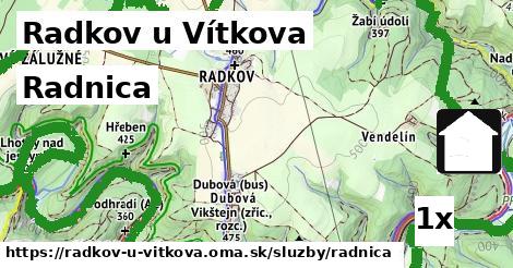 Radnica, Radkov u Vítkova
