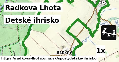 Detské ihrisko, Radkova Lhota