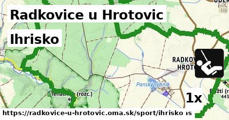 Ihrisko, Radkovice u Hrotovic