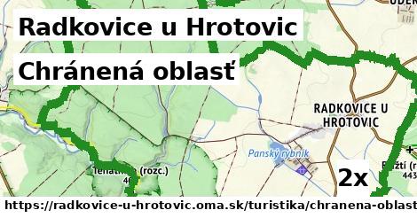 Chránená oblasť, Radkovice u Hrotovic
