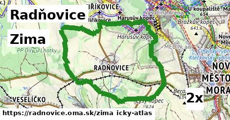 zima v Radňovice