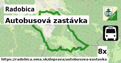 Autobusová zastávka, Radobica