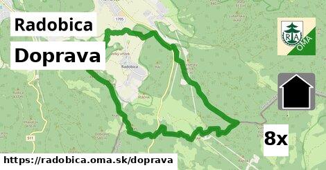 doprava v Radobica