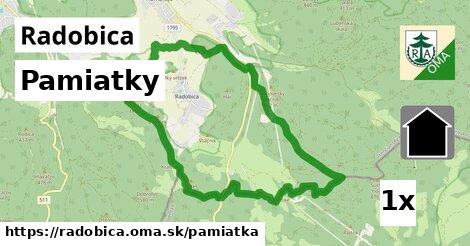 pamiatky v Radobica