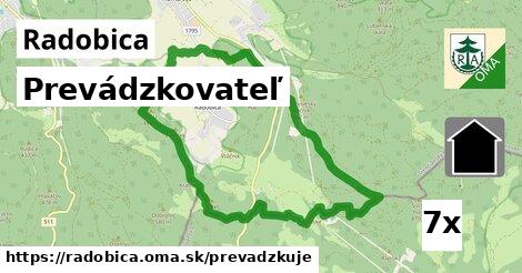 prevádzkovateľ v Radobica