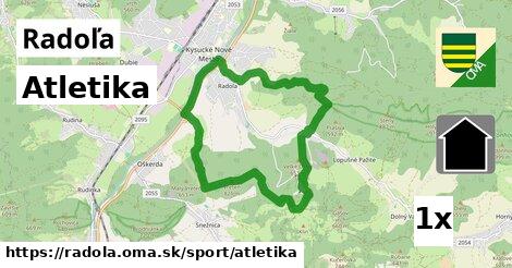 atletika v Radoľa