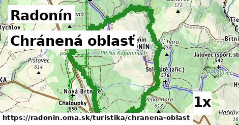 Chránená oblasť, Radonín