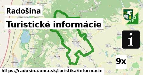 Turistické informácie, Radošina